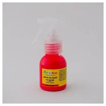 Výtvarná barva ARTEMISS Barva na textil ve spreji 70g, žlutá