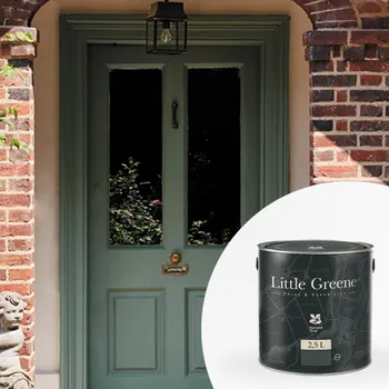 Olej na dřevo Little Greene Barva na dveře a zárubně - Venkovní - Matná - Akryl 2,5L - Intelligent Exterior Eggshell Vyberte odstín:: Sweet Cream (75)