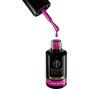 Přípravek na nehty Gel lak Summer Time Grape Samba no 472 Boska Nails 6 ml