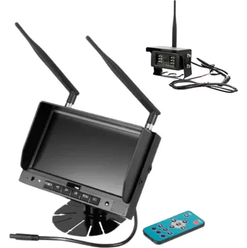 Couvací kamera Bezdrátová couvací kamera s LCD monitorem 7", pro kamiony a dodávky, 10-32V