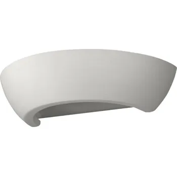 Nástěnné svítidlo Nástěnná lampa OSKAR bílá keramická moderní do obýváku a ložnice Sollux Lighting