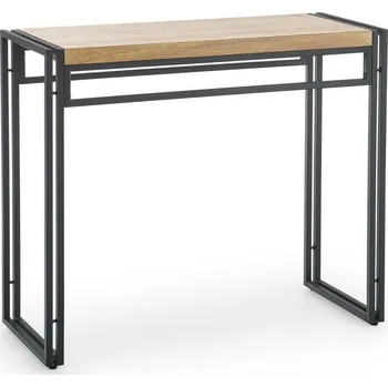 Konzolový stolek Intesi Konzola Indar dub zlatý/černý