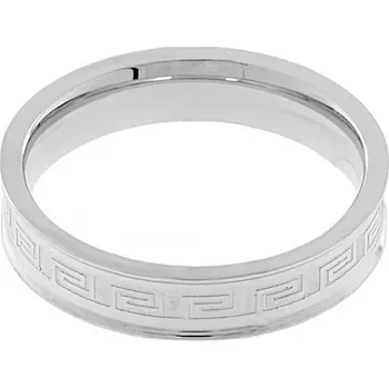 Souprava šperků Nerezový snubní prsten 5900 (velikost 57) - stříbrné barvy