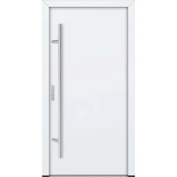 Vchodové dveře Hahn-Türke Vchodové dveře AC68 - M00 Barva: Bílá, Směr otevírání: Levé, Dovnitř, Celkové rozměry: 1000x2000mm