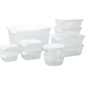 Dóza na potraviny EH Excellent Houseware Sada dóz na skladování potravin, 11 prvků