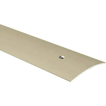 Podlahová lišta Profilteam přechodová lišta šroubovací oblá 49x2700 Šampaň E02