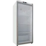 Redfox Chladnička - skříň 350 l, DRR 400/G, REDFOX prosklená dvířka, bílá