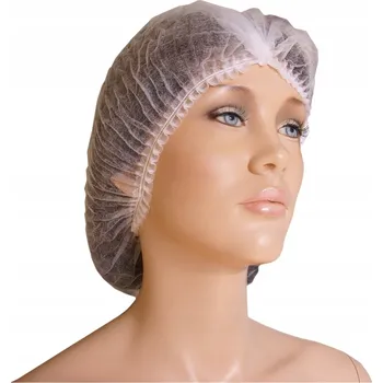 Čepice Jednorázová čepice Ponik's ochranná bílá 100 ks