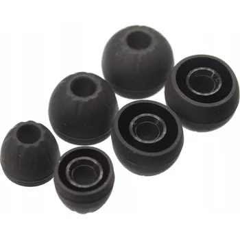 Sluchátka Sada gumiček MKF kQamil MKF-G-031 pro KZ, 6 kusů