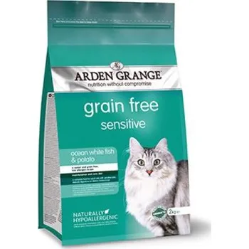 Krmivo pro kočku Arden Grange GF Cat Adult Sen.Oc.White Fish&Potato 2kg
