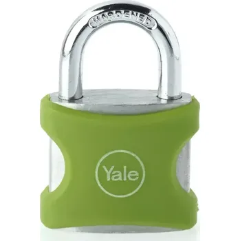 Visací zámek Visací zámek YALE 38 mm AL, zelený