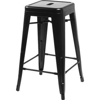 Barová židle Barová stolička Paris 66 cm kovová bez opěradla personalizovaná moderní do kuchyně a k ostrůvku D2.DESIGN