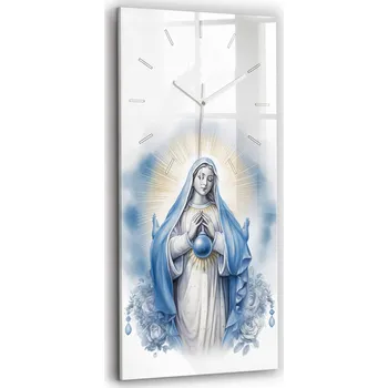 Hodiny Nástěnné hodiny SacroArte bílé 30 cm