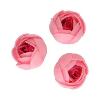 Jedlá dekorace na dort Funcakes jedlý papír kytky 6ks pivonka