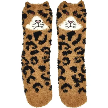 Dámské ponožky Intesi Pluschové ponožky Orange Cat