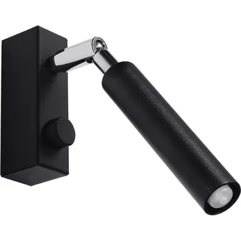 Nástěnné svítidlo Nástěnné svítidlo EYETECH černé moderní kovové Sollux Lighting do obýváku a ložnice