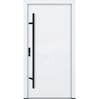 Vchodové dveře Hahn-Türke Vchodové dveře AC68 - M20 Barva: Bílá, Směr otevírání: Levé, Dovnitř, Celkové rozměry: 1000x2100mm