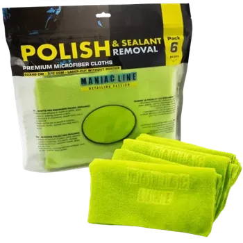 MA-FRA Lešticí detailing utěrka 60x40cm Maniac - sada 6 ks