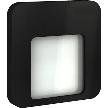 Zamel LED svítidlo MOZA, pod omítku, 230V, IP20 Barva: Černá, Teplota světla: 3000K - teplá bílá