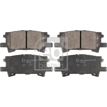 Brzdový systém Sada brzdových destiček, kotoučová brzda FEBI BILSTEIN 116334