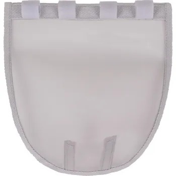 Koňská maska proti hmyzu QHP Maska proti hmyzu na nozdry QHP, light grey COB