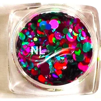 NL nails professional PIHY SHINE RAINBOW MIX 4