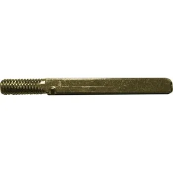 Dveřní kování Čtyřhran pro klika-koule, 90 mm, čtyřhran 8,5 mm, M10, žlutý pasivovaný