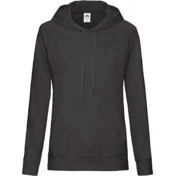 Dámská mikina Fruties Dámská mikina s kapucí Busid černá XS