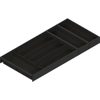 Příborník do zásuvky BLUM ZC7S650BS3 Ambia-line zás. na příbory LBX/MVX, NL=650/Š=300 karb.černá CS-M