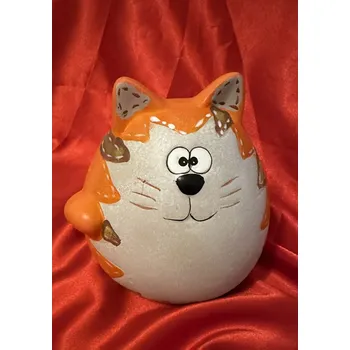 Pokladnička Pokladnička Kočka oranžová