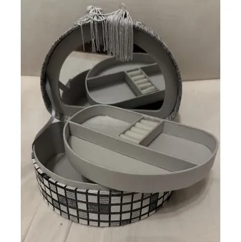 Šperkovnice Šperkovnice kostky šedá třásně