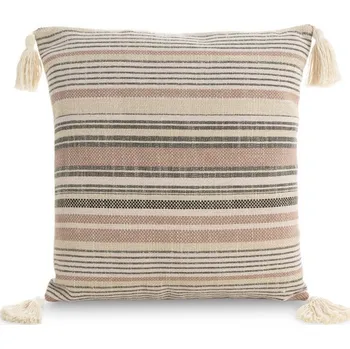 Povlečení Povlak na polštář BOHO 4 pudrově-ocelový