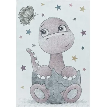 Koberec Dětský koberec Funny drak, růžový