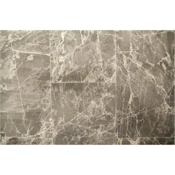 PVC podlaha Ultimate Stone Portoro 598 Marmur šedá / krémová