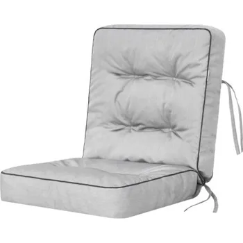 Polštář Polštář na zahradní houpačku VENUS 50 cm popel, ekolen