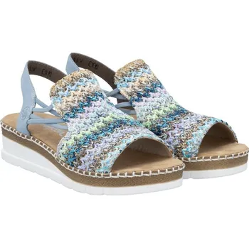 Dámské pantofle Rieker V1241-91 multicolor, vel. 42