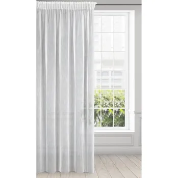 Povlečení Hotová záclona MONIC bílá - na pásce