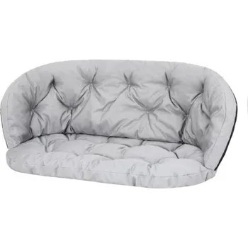 Polštář Polštář na ratanovou sedačku AMANDA ekolen, popel