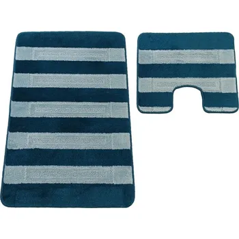 Koberec Sada koupelnových koberečků Montana Said XL Deep Lake