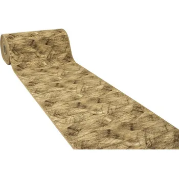 Koberec Protiskluzový běhoun Brush 17 - hnědý / béž