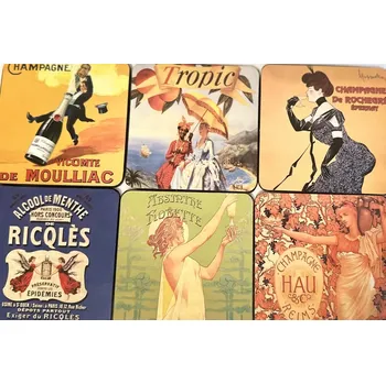 Podtácek Korkové podtácky Champagne, Ricqlés