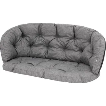 Polštář Polštář na ratanovou sedačku AMANDA ekolen, grafitový