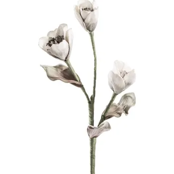 umělá květina Umělý květ FLORE 518 stříbrný (6 ks)
