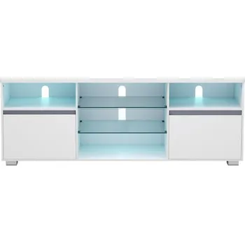 Televizní stolek Stolek pod televizor s LED osvětlením LTV331T10