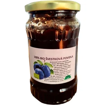 BIO švestková povidla 370 ml