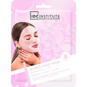 Pleťová maska IDC Institute - Pink Sheet Bubble Mask