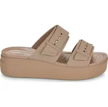 Dámské sandále Crocs BROOKLYN BUCKLE béžová 38-39