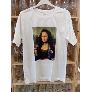 Pánské tričko Tričko Mona Lisa s vínem Velikost CZ: vel. S