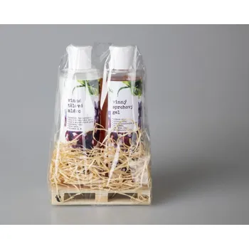 Dárkový potravinový koš Kosmetický vinný balíček na paletce