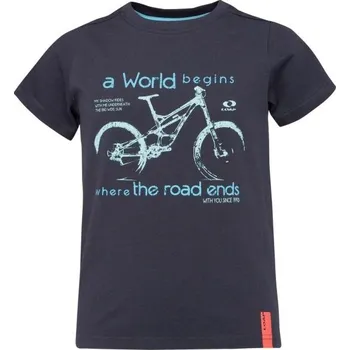 Chlapecké tričko Chlapecké tričko LOAP BOODAR 134/140 Tmavě modrá, Světle modrá